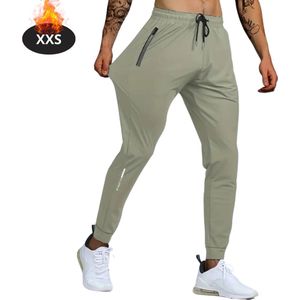 Livano Trainingsbroek Heren - Sportbroek - Trainingsbroek Lang - Trainingspak - Sportkleding - Khaki - XXS