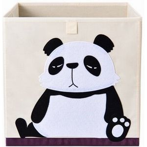 Frusqo Opbergmand Opbergdoos Opbergbox, Past in Ikea Kallax kast, Chinese panda
