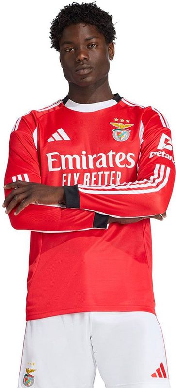 Adidas - Benfica 25/26 - Thuis T-shirt - Met Lange Mouwen
