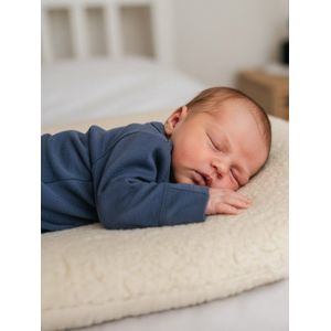 Wollen Kindertrui - Vintage Indigo - Merinowol - 116