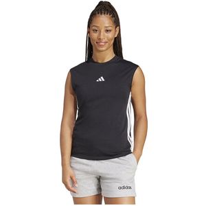 Adidas Essentials 3 Stripes Cotton Lifestyle Tank Mouwloos T-shirt