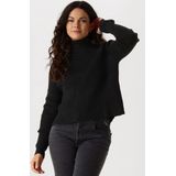 Minus - Ava Knit Turtleneck - Coltrui - Zwart