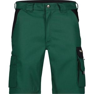 DASSY® Roma Tweekleurige werkshort - maat 53 - FLESSENGROEN/ZWART