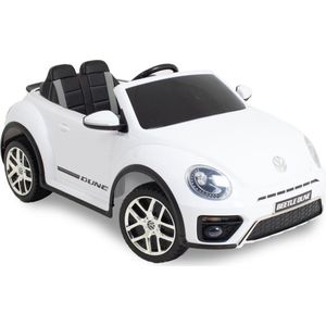 VW Dune Beetle Elektrische Kinderauto - Accu Auto - Sterke Accu - Afstandbediening - Wit