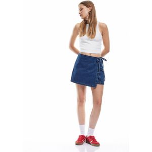 Denim Mini-lengte Hosenrock