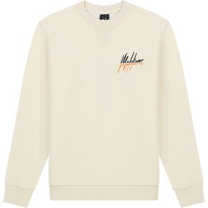 Malelions Split Sweater Truien & Vesten Jongens - Sweater - Hoodie - Vest- Beige - Maat 164