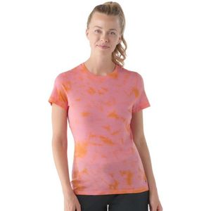 Smartwool - Merino T-shirt - Oranje - Korte Mouwen - Vrouw