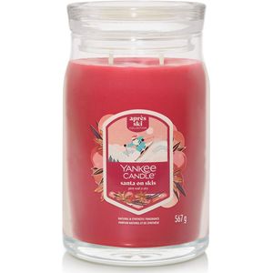 Yankee Candle - Santa On Skis - Geurkaars - 567 g