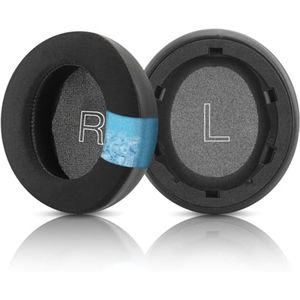 Vervangende Oorkussens voor Hoofdtelefoons - Koelgel, Ijszijde en Geheugenschuim, 1 Paar, Zwart