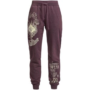 Harry Potter - Marauder's Map - Trainingsbroek - Gemêleerd Bordeaux