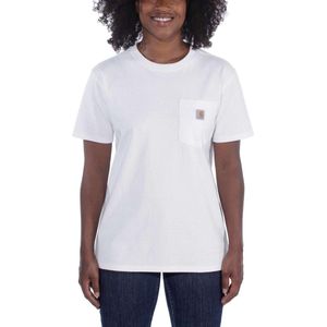 Carhartt Damen T-Shirt Workw Pocket S/S T-Shirt White-M