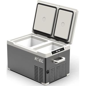 Koel Crate Dual 23 - Compressor Koelbox Elektrisch 12V en 230 Volt - Frigobox voor in de auto - Cool box - Koelen en Vriezen - 23 Liter