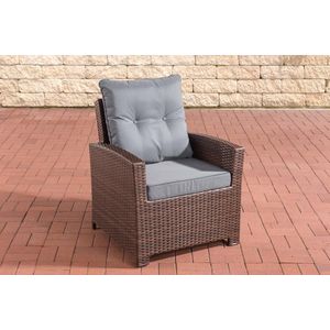 Premium Tuinstoelen - outdoor loungestoel - loungestoel - Lounge - ijzergrijs - 70 x 73 x 82 cm