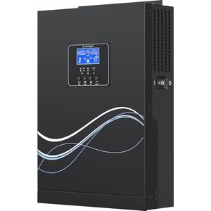 Hybride omvormer 2500 W voor zonne-energie - 24 V DC naar 220 V AC Off Grid met MPPT laadsysteem en 80 A capaciteit
