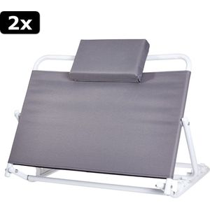 2x Vitility VIT-70110440 Bed Rugsteun