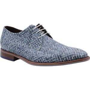 Floris Van Bommel Veterschoen Blauw 41