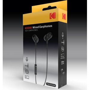 Kodak - 100+ - Wired Earphones - Bedrade Koptelefoon - 3.5MM - 1.2M