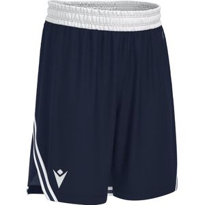 Macron Kansas Eco Basketbalshort Heren - Marine / Wit | Maat: XS