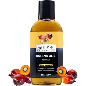 Batana Olie 50ml | Biologisch | 100% Puur & Onbewerkt | Batana Oil uit Honduras | Huidolie en Haarolie