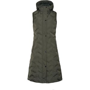 Kingsland - Emily Bodywarmer Lang - Green Beluga - Maat M