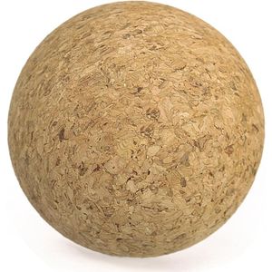 Brenzoos - Kurk Massagebal 80 mm voor voeten, spiermassage, weefselmassage.