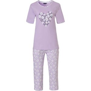 Pastunette - Lovely Lilac - Pyjamaset - Maat 48 - Lila - Katoen