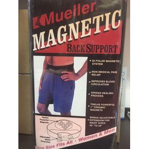 Mueller Magnetic Back Support One Size