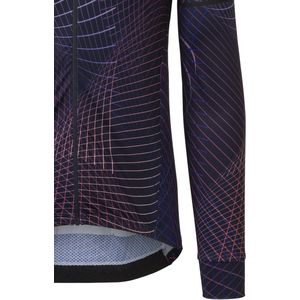 AGU Nocturnal Lines Fietsshirt Lange Mouwen Performance Heren - Purple Velvet - XXL