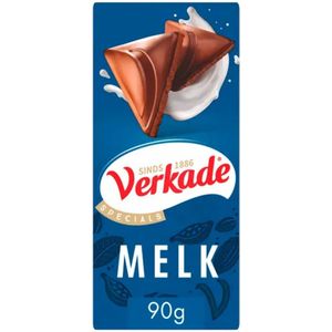 Verkade Melk Chocoladereep (12x 90gr)