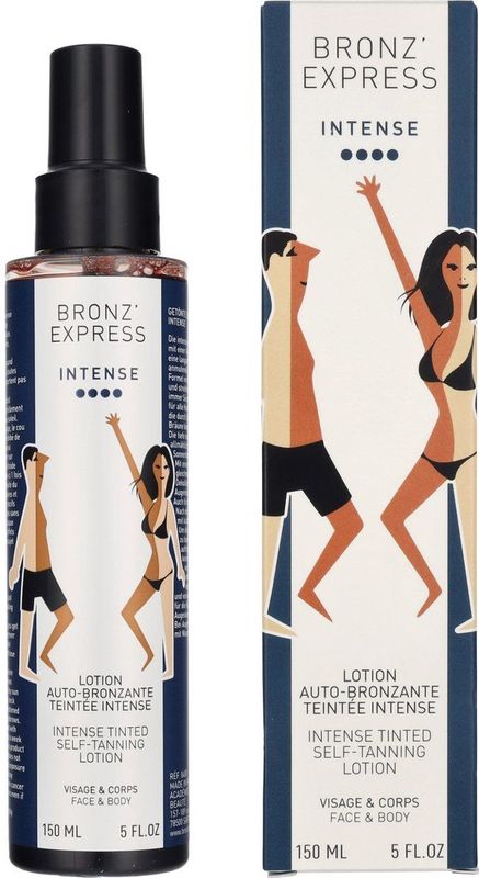 Academie - Bronz'Express Intense Tinted Self-Tanning Lotion - 150 ml
