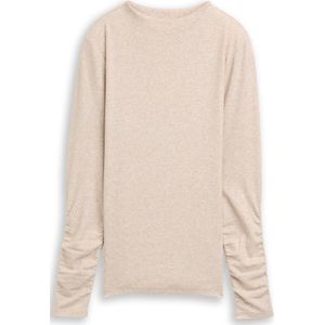 TOM TAILOR DENIM - Shirt - Beige - Gemêleerd