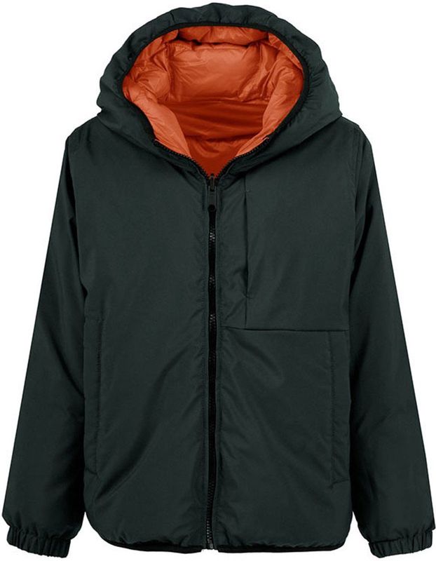 Bomboogie - Jk092d - Jas - Groen - Jongens - Omkeerbaar - Synthetische Vulling