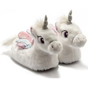 Berussa - Twigy Kınderen Pluche Pantoffels - Dames Sloffen – Pantoffels Dieren -Lea Patroon 36/37