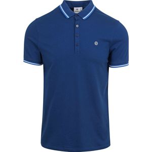 Blue Industry Piqué Poloshirt Kobaltblauw - Maat XXL - Heren