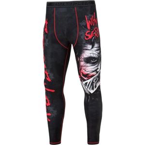 Extreme Hobby - Heren Sportlegging - Heren spats - Why So Serious - Maat XXL