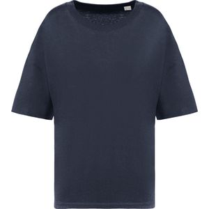 Native Spirit Ecologisch oversized dames-T-shirt NS313 - Navy Blue - XXS/XS