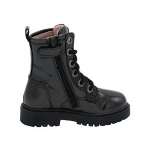 Twins - Tatum Ton - Enkellaarsjes - Anthracite - Lakleer