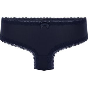 Hunkemöller Dames Lingerie Brazilian v-shape London - Blauw - maat XS
