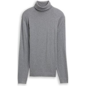 TOM TAILOR - Trui - Grijs Gemêleerd - Col