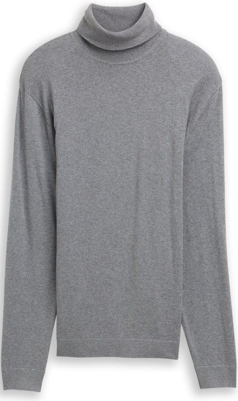 TOM TAILOR - Trui - Grijs Gemêleerd - Col