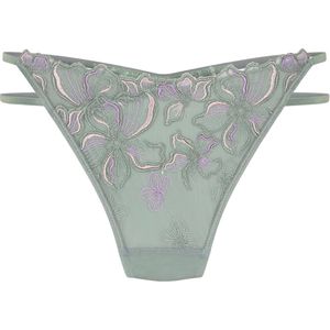Hunkemöller - String Lauren - Groen - Dames Lingerie
