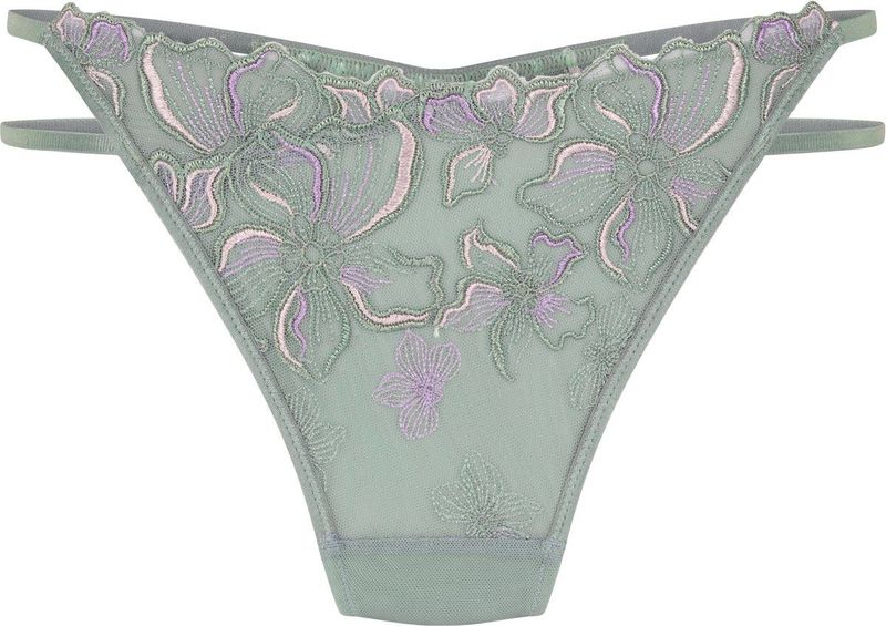 Hunkemöller - String Lauren - Groen - Dames Lingerie