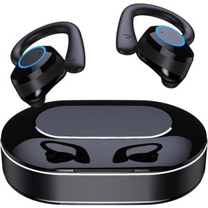 BAIKTECH - Draadloze 5.0 Sport - Waterdichte - Bluetooth - oortelefoon - HiFi - 9D Bass - Draadloos - Hardlopen - Wielrennen - Fitness - Sport oordopjes - Universeel - Geschikt voor Iphone - Geschikt voor android -