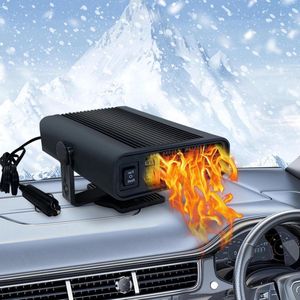 360 graden verstelbare roterende basis Draagbare autoverwarming - 2-in-1 koud en warm - 12V 150W - snel ontdooien, verwarmen auto's