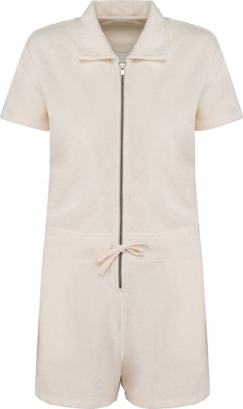 Native Spirit - NS5002 - Jumpsuit - Ivory - Ecologisch Badstof