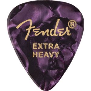 Fender Picks 351 Purple Moto Extra Heavy - Plectrum set