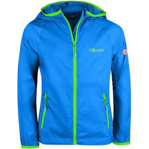 Trollkids Fjell Running Jas Groen,Blauw 140 cm Jongen