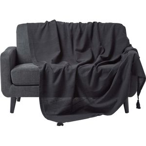 Sprei - Grijs - Katoen - 240x260 cm