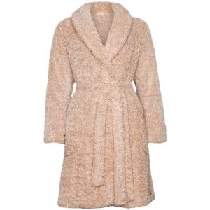 Rebelle - Cosy Frost - Badjas - Fleece - Beige - Maat XXL