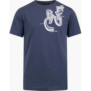 Cruyff Junior Connection Shirt Navy - Maat 164